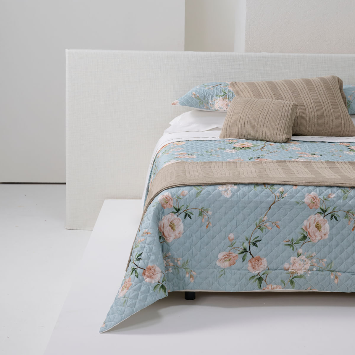 01 10 0722 Jogo de Lencol Imperiale 1000 Fios Branco Branco 001